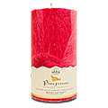 Pomegranate 3x6 Pillar Candle - Abba Oils Ltd